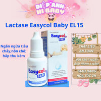 Lactase Easycol Baby EL15 ngăn ngừa tiêu chảy, nôn trớ, hấp thu kém cho trẻ từ 0 tháng tuổi