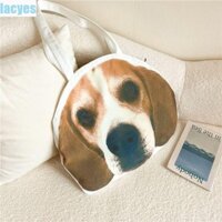 Lacyes Túi Beagle Dễ Thương, Túi Nách Túi Mua Sắm Túi Đeo Vai Cho Chó Con, Giải Trí Dung Tích Lớn Dây Kéo Ngộ nghĩnh Túi Xách Cho Chó Bé Gái