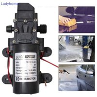 Lady 70W DC 12V Micro Electric Diaphragm Reflux Máy bơm nước Công tắc tự động 6L / phút Áp lực cao Rửa xe Máy bơm tự mồi VN