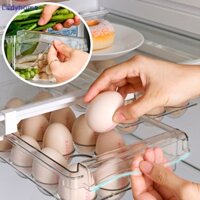 Lady fridge organizer fruit egg tủ lạnh giá để dưới kệ tủ lạnh ngăn kéo hộp fresh-keep kitchen organizer vn