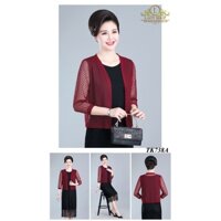 Ladyshop áo khoác ren vạt vuông tay lỡ T125
