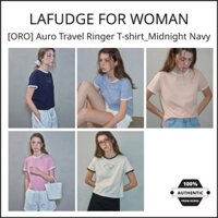 [LAFUDGE FOR WOMAN] Áo Thun Ringer ORO Auro Travel (ORO Auro Travel Ringer T-shirt)