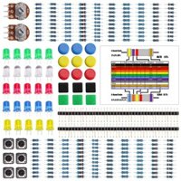 Lafvin Điện Tử Thành Phần Với Điện Trở Dẫn, Chiết Áp, Chiết Áp Cho arduino uno / mega2560 / raspberry pi