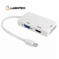 *LAGIHITECH* Cáp Chuyển Đổi Mini Displayport To HDMI, VGA, DVI - Bảo Hành 1 Tháng
