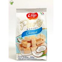 Lago Bánh xốp Party vị dừa