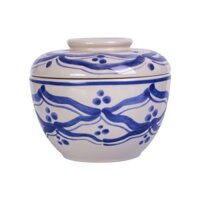 Lai Thieu - Bowl w/ Lid 9cm - Thố có nắp 9cm Lái Thiêu xưa