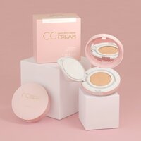 ☒Laiko Cushion CC Cream 15g Kem che khuyết điểm trang tự nhiên Dưỡng ẩm BB Mỹ phẩm