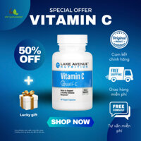 Lake Avenue Nutrition, Vitamin C, Quali-C, 1,000 mg, 60 Viên (60 ngày)