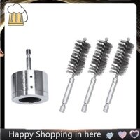 [Lala-shop] Máy làm sạch ống đồng kim loại, Bàn chải làm sạch ống cho máy khoan điện Bàn chải làm sạch ống đồng cho máy khoan