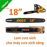 Lam cưa xích 18 inch Ingco AGSB51801 ( chỉ dùng cho máy cưa xích)