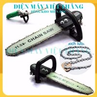 Lam cưa xích gắn máy mài, lam xích gắn máy cưa mini giá rẻ cầm tay nhỏ gọn Loại 1