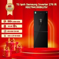 [Làm đá tự động]Tủ lạnh Samsung Inverter 276 lít RB27N4190BU/SV