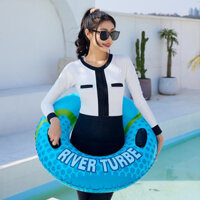 Làm Dày Kép Túi Khí Bơi Ống Đồ Chơi Bơm Hơi Vòng Bơi Dành Cho Người Lớn Bơi Vòng Tròn Phao Bể Bơi Thiết Bị