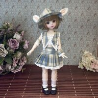 Làm Đẹp 30cm Búp Bê bjd Mặc Quần Áo Công Chúa Gothic Cô Gái Búp Bê Đồ Chơi bf