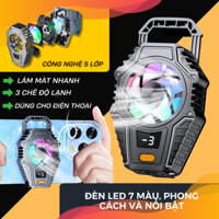 Làm Mát Điện Thoại Tối Ưu – Quạt Tản Nhiệt Sò Lạnh, Đèn LED LGB & Không Tiếng Ồn