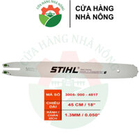 Lam máy cưa STIHL 18 in máy cưa MS 180 / 250 chân xích 1.3mm 3005 - 000 - 4817 chính hãng