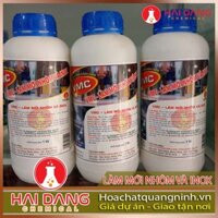 Làm mới nhôm và inox chai 1L