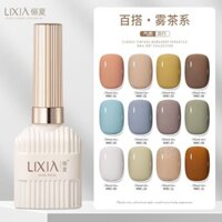 Làm Móng Tay Ba Lan Keo Influencer Caramel Trà Sữa Màu Xám Bộ Nhỏ Nail Shop Chuyên Dụng Phototherapy Keo
