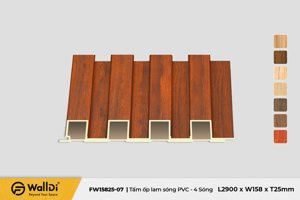 Lam nhựa 4 sóng FW15825