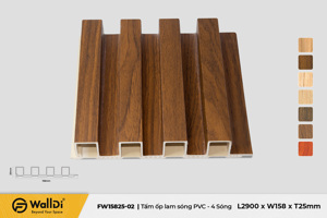 Lam nhựa 4 sóng FW15825