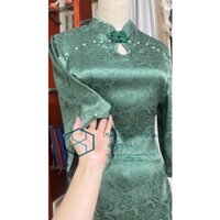 Lam nút ngọc hoa cổ tay lửng