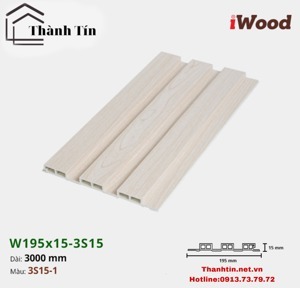 Lam ốp tường Iwood 3S15-1