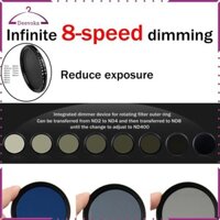 Làm sạch mật độ Phitre có thể điều chỉnh Biến đổi ND có thể điều chỉnh cho điện thoại thông minh Máy ảnh Điện thoại