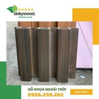 Lam sóng gỗ nhựa ngoài trời Dokywood đa dạng mẫu mã, nhiều sóng màu sắc các loại, dùng làm tấm ốp tường, trần, hàng rào