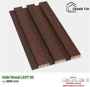 Lam sóng ốp tường Hobi Wood LS3T02