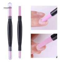 {Lám tay} 5 Cái Hai Đầu Da Chết Sửa Chữa móng tay Tập Tin Đánh Bóng Bút Dụng Cụ Làm móng tay