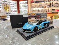 Lamborghini Aventador SVJ 63 MR Collection 1:18 ( Blue Yellow )