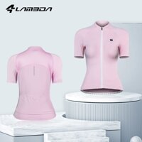 LAMEDA Quần áo xe đạp nữ Khô nhanh MTB thể thao ngắn tay Với túi Mùa hè thoáng khí Xe đạp Top