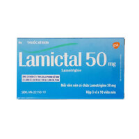 Lamictal 50mg GSK 30 viên – Điều trị động kinh