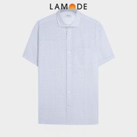 Lamode Áo Sơ Mi Nam Bamboo vải sợi tre tay ngắn dáng Perfect Fit nhiều màu LSS003AZ