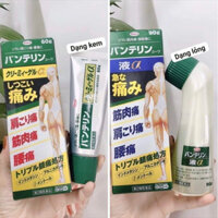 Lăn bôi 90g và kem gel bôi 60g Kowa Nhật Bản giảm đau xương khớp