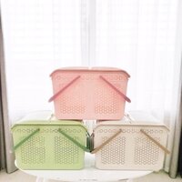 Làn đi sinh ,giỏ nhựa đựng quần áo có nắp đủ size,có quai xách Việt Nhật cho mẹ và bé