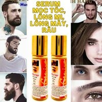 Lăn GENIVEE kích thích Mọc Dày Mi, Lông Mày, Râu hàng Thái Lan chính hãng 10ml