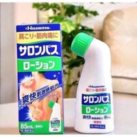 Lăn Giảm Đau Hisamitsu Salonpas Nhật Bản. Chai 85ml. Date xa