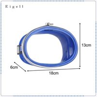 Lặn hình bầu dục cổ điển Eigall, Silicone, Ống kính sương mù, Lặn biển & Câu cá, Lặn biển ống kính đơn cổ điển