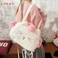 Lan KA Túi xách mèo sang trọng dễ thương Ba lô thời trang thông thường