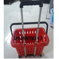 Làn kéo siêu thị nhựa 18l