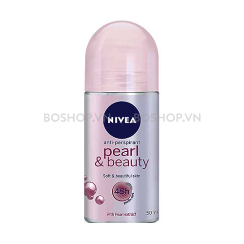 Lăn khử mùi chiết xuất ngọc trai NIVEA Pearl & Bea