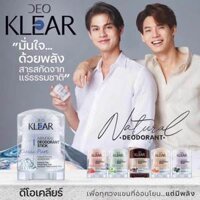 Lăn Khử Mùi Đá Khoáng DeoKlear  Ngăn Ngừa Mồ Hôi,Mát Lạnh Ngày Hè Thái  Lan 70G