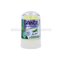 Lăn Khử Mùi Đá Khoáng Grace Aloe Vera 70g