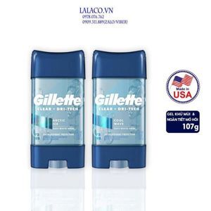 Lăn khử mùi dạng gel cho nam giới Gillette Clear Gel 113g
