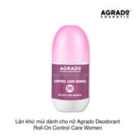 Lăn khử mùi dành cho nữ Agrado Deodorant Roll-On Control Care Women  (Hồng) 50ml