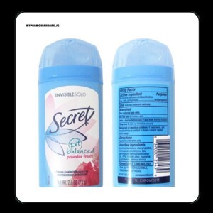 Lăn khử mùi dạng sáp nữ Secret Invisible Solid  - 73 g