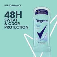 Lăn khử mùi Degree For Women Dry Protection Shower Clean Antiperspirant & Deodorant 74g – Cho bạn sự tươi mát và tự tin suốt cả ngày dài