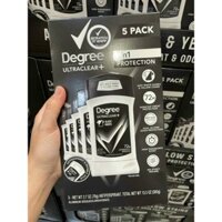 Lăn Khử Mùi Degree Men Ultra Clear 72H 76g - Mỹ