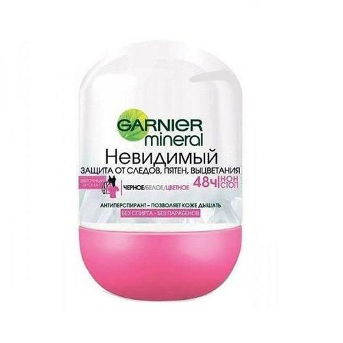 Lăn khử mùi diệt khuẩn Garnier Mineral Invisible 48h